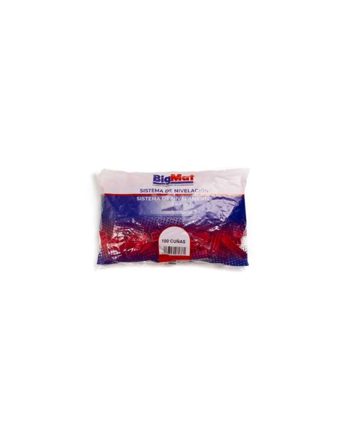 BOLSA CUÑAS NIVELACION BIGMAT 100UDS
