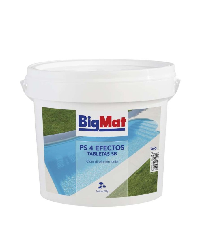 TABLETA CLORO 250GRBIGMAT 4 EFECT5KG