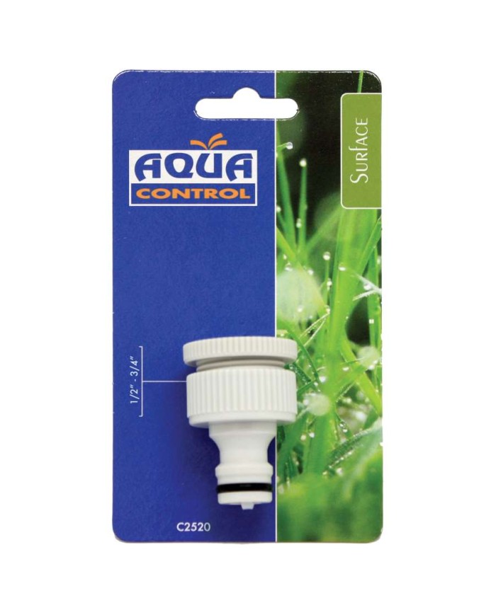 ADAPTADOR MANGUERA HEMBRA1/2-3/4 C2520